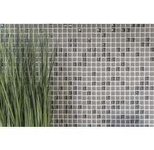 Mosaikfliesen mit Pflanzen