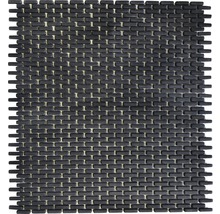 Produktbild: Glasmosaik CUBA B21B schwarz 27,5x29,7 cm