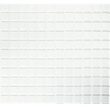 Glasmosaik CM 4040 weiß 30,2x32,7 cm