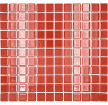 Glasmosaik CM 4060 rot 30,2x32,7 cm