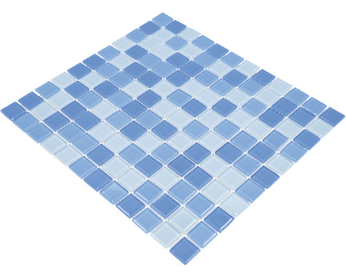 Glasmosaik CM 4222 hellblau 30,2x32,7 cm