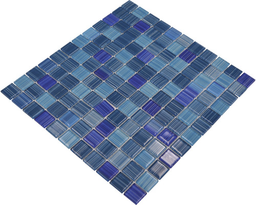 Glasmosaik CM 4285 blau 30,2x32,7 cm