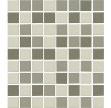 Keramikmosaik CU 010 30,2x33 cm mix grau/schwarz/beige