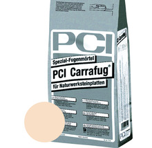 PCI Carrafug® Spezial Fugenmörtel für Naturwerksteinplatten jurabeige 5 kg