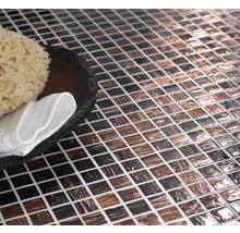 Mosaikfliesen aus Glas, quadratische Form