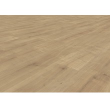 Verlegter Laminatboden in Holzoptik