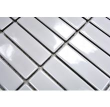 Rechteckige, glänzende Mosaikfliesen aus Keramik