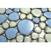 Keramikmosaikfliese in Kieselform