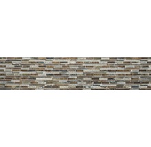 Mosaikfliese mit länglichen Elementen