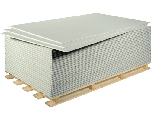 Knauf Gipskartonplatte Feuerschutzplatte GKF 2000 mm x 1250 mm x 12,5 mm