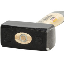 Hammer mit Holzgriff, geschmiedetem Stahlkopf und DIN 6475 Norm