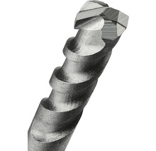 Nahaufnahme eines Steinbohrers mit Wendel