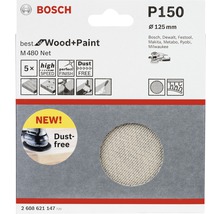 Bosch Schleifgitter P150 Durchmesser 125 Millimeter für Holz und Farbe