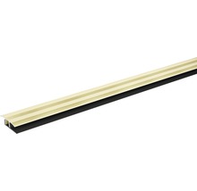 Produktbild: SKANDOR Übergangsprofil champagner eloxiert inkl. Clipschiene 11x34x900 mm
