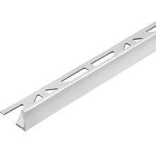 Winkel-Abschlussprofil Durosol Aluminium Länge 250 cm Höhe 8 mm
