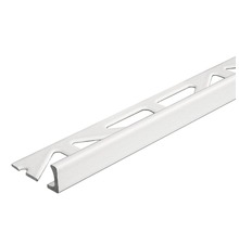 Winkel-Abschlussprofil Durosol Aluminium 250 cm Höhe 12,5 mm