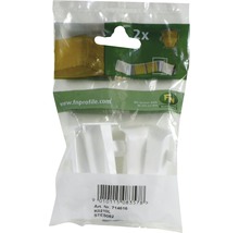 Verpackung mit zwei Fußleistenclips