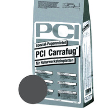 PCI Carrafug® Spezial Fugenmörtel für Naturwerksteinplatten anthrazit 5 kg