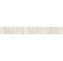 Sockel Memento Travertino bianco lappato 7,2x60 cm