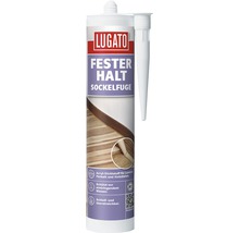 Lugato Acryl Dichtstoff Sockelfuge für Laminat, Parkett und Holzdielen