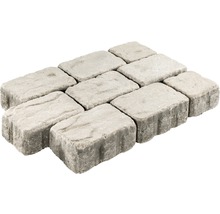 Mehrere Betonpflastersteine für den Garten- und Landschaftsbau