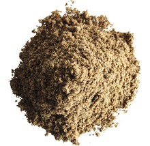 Brauner Lehmhaufen für den Gartenbau