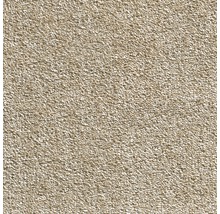 Produktbild: Teppichboden Velours Grace Farbe 70 dunkelbeige 400 cm breit (Meterware)