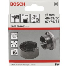 Bosch Lochsäge mit Durchmesser 46, 53, 60, 67, 74 und 81 Millimeter