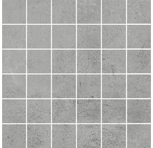Feinsteinzeugmosaik HOMEtek Grey matt 29,8x29,8 cm Inhalt 3 Stück