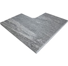 Eckarbeitsplatte aus Granit