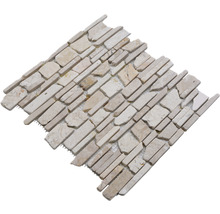 Mosaikmatte aus Naturstein für Wand und Boden