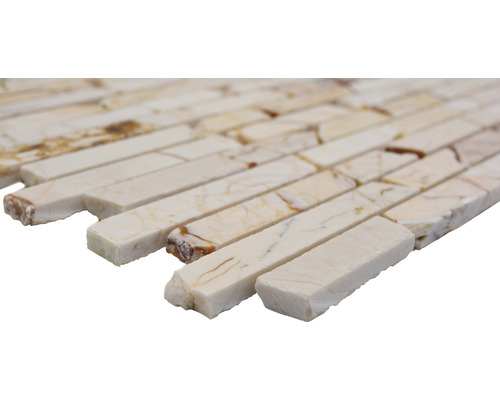 Natursteinmosaik MOS Brick 2807 beige 30,5x32,2 cm