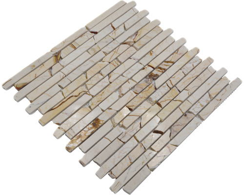 Natursteinmosaik MOS Brick 2807 beige 30,5x32,2 cm