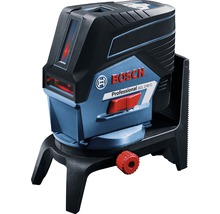Bosch Logo Kreuzlinienlaser mit Lotpunkten auf Stativ