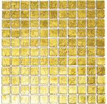 Glasmosaik XCM 8GO15 gold 30x30 cm