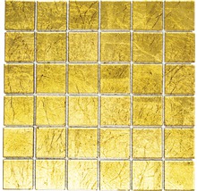 Glasmosaik XCM 8GO25 gold 30x30 cm