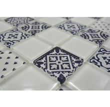 Detailansicht Mosaikfliese mit Muster