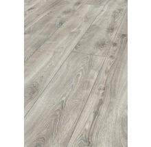 Verlegter Laminatboden in Holzoptik