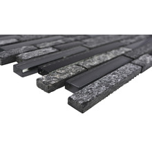 Mosaikfliese aus Glas und Stein