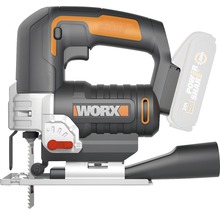 Produktbild: Akku-Pendelhubstichsäge WORX 20V 80mm WX543.9, ohne Akku und Ladegerät