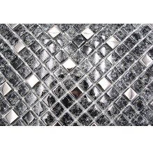 Mosaikfliese mit quadratischen Elementen