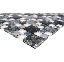 Mosaikfliese aus Glas und Stein