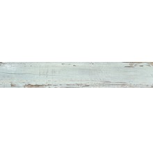 Feinsteinzeug Wand- und Bodenfliese Tribeca aqua 20 x 120 x 1,14 cm