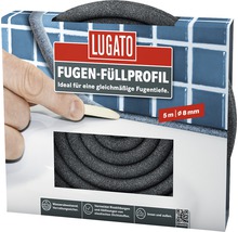 Lugato Fugenfüllprofil, 5 Meter lang, 8 Millimeter Durchmesser, zur gleichmäßigen Fugentiefe