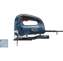 Produktbild: Stichsäge Bosch Professional GST 90 BE inkl. Handwerkerkoffer, Staubabsaugung und 2 x Stichsägeblatt T 144 D