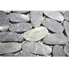 Mosaikmatte aus Naturstein Flusskiesel