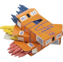 Lyra Signierkreide im Karton, verschiedene Farben