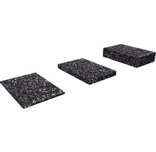 Dämmplatten aus Recyclingmaterial in verschiedenen Dicken