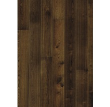 Holzboden aus dunklem Eichenparkett