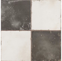 Vier Fliesen im Schachbrettmuster